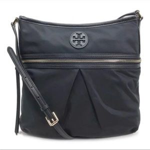 Tory Burch Black Nylon Swing Pack Crossbody Bag